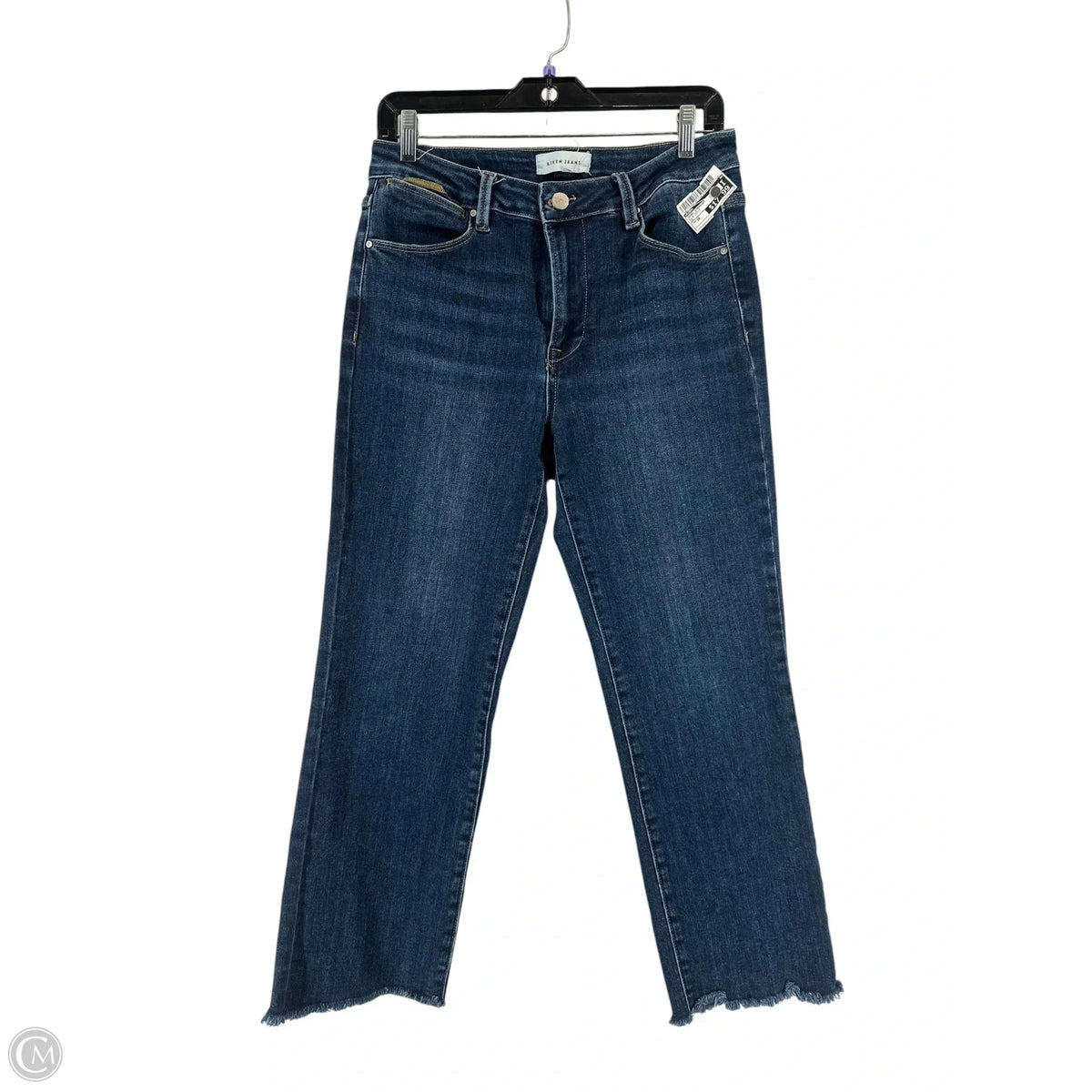 Jeans Straight By Risen In Blue Denim, Size: 30