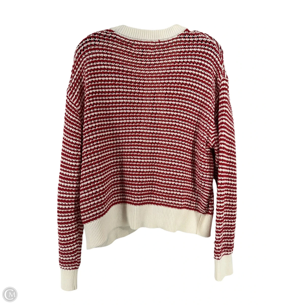 Cardigan By Universal Thread In Red & White, Size: L