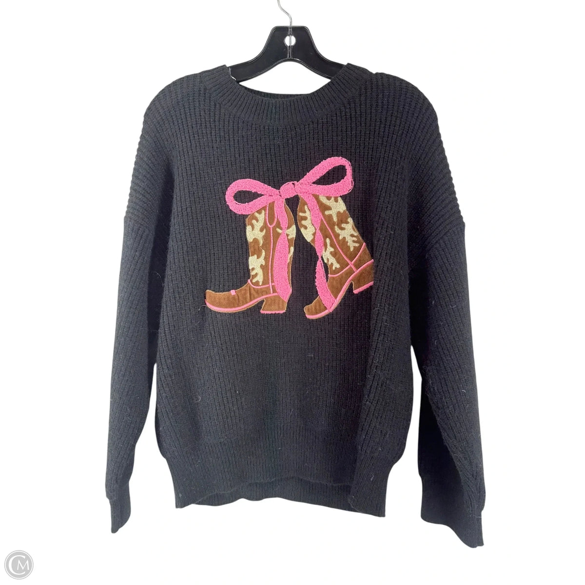 Sweater By Entro In Black, Size: L