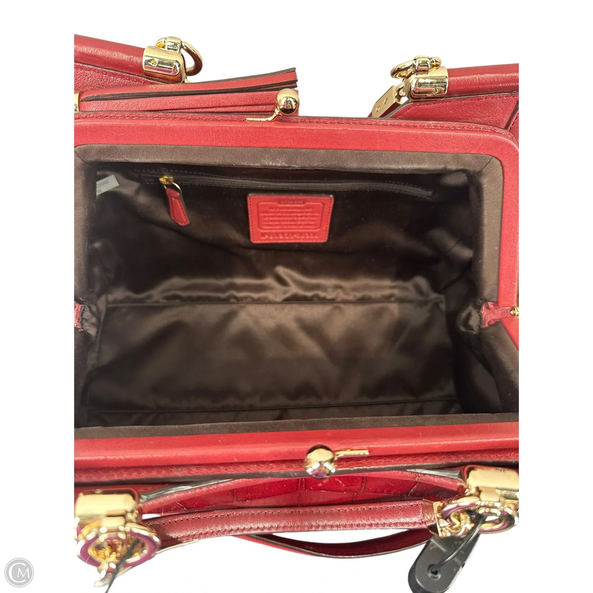 Handbag Designer By Coach, Size: Large