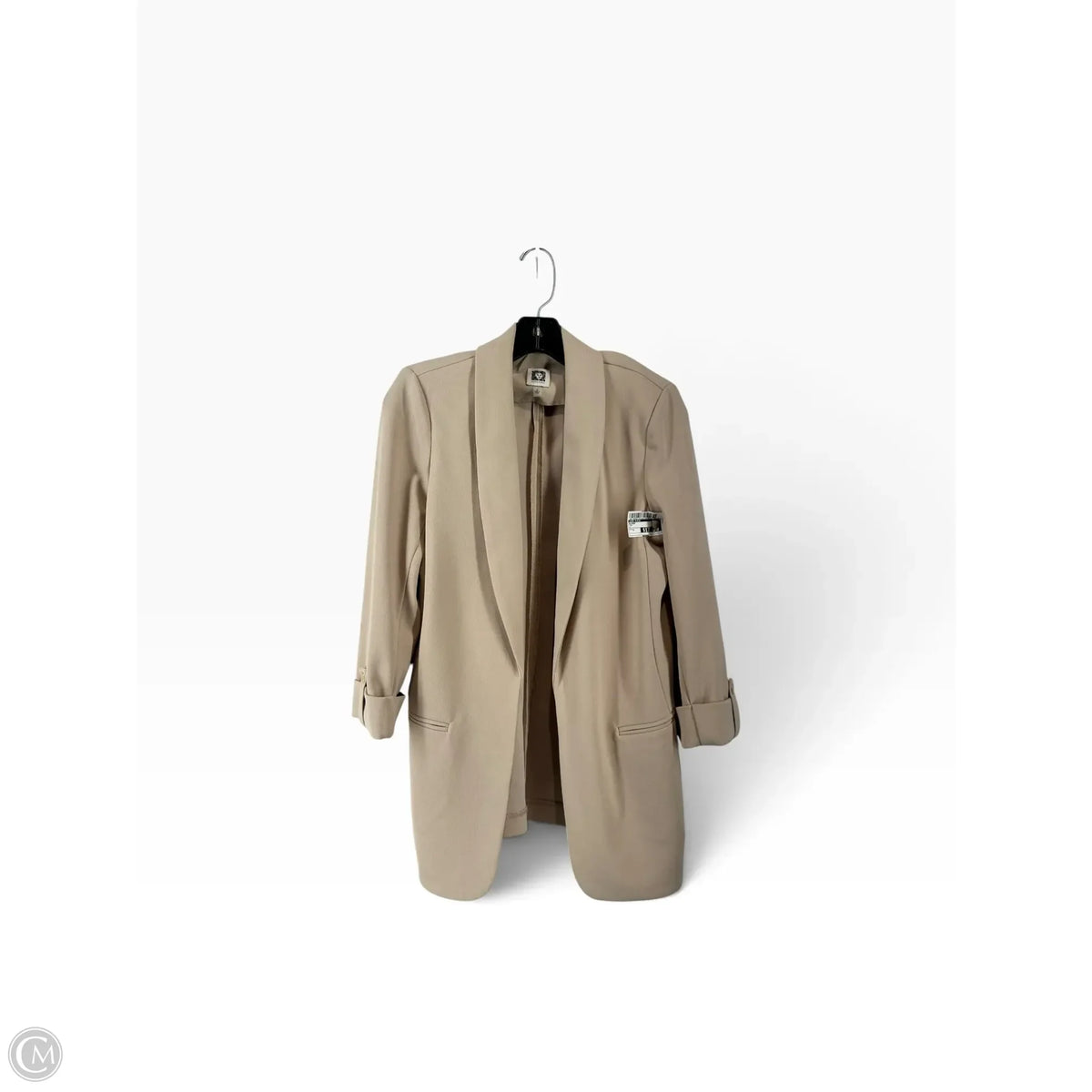 Blazer By Anne Klein In Tan, Size: S