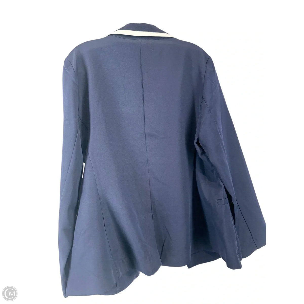 Blazer By Clothes Mentor In Navy, Size: L