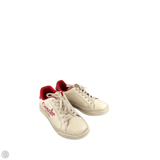 Shoes Designer By Coach In White, Size: 6.5