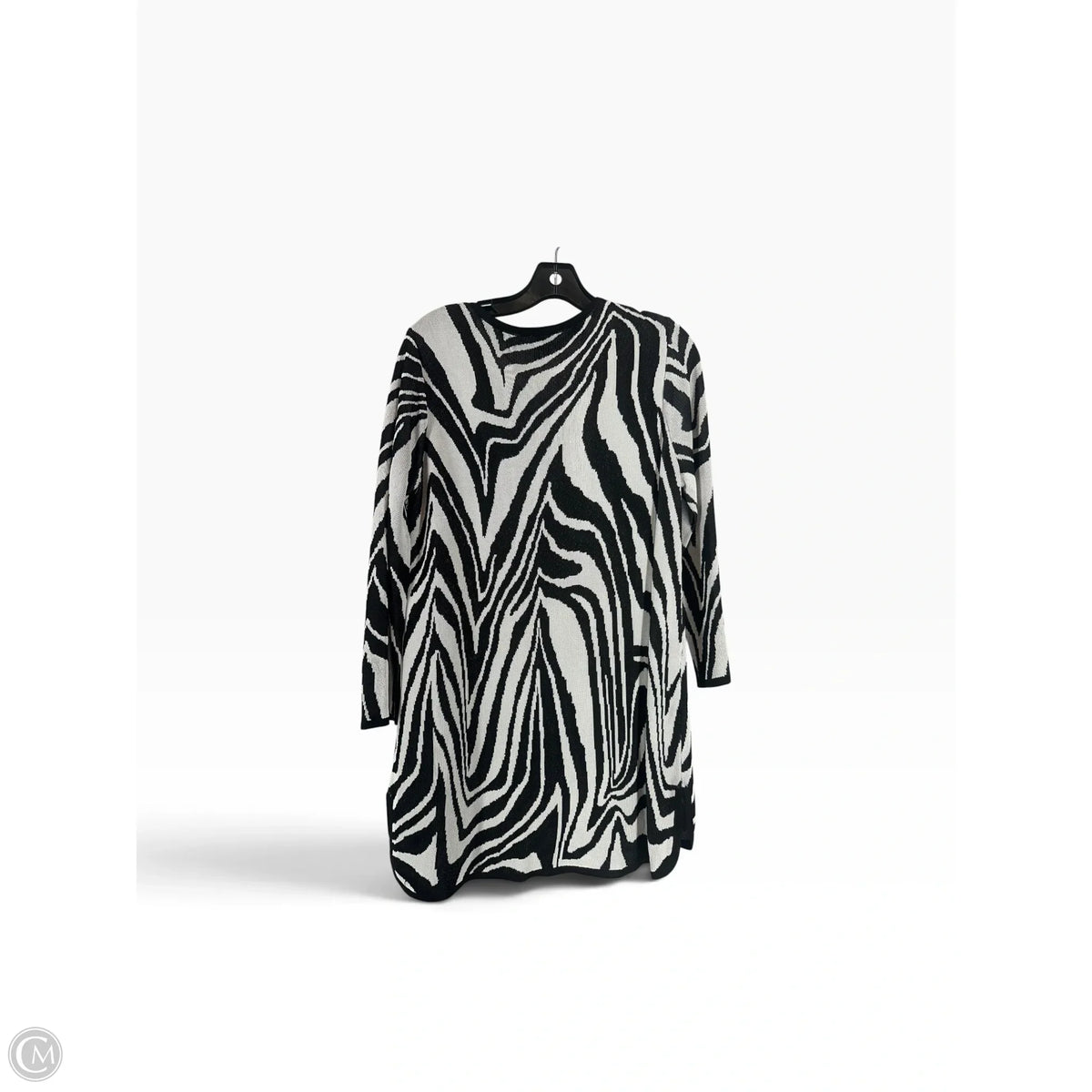Sweater By Chicos In Animal Print, Size: 2