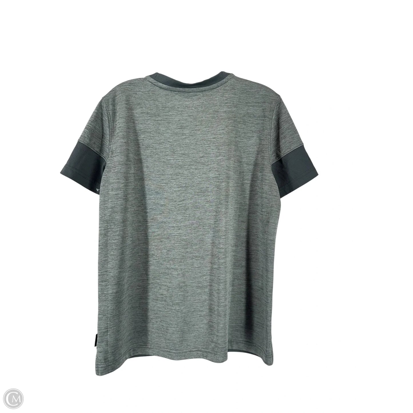 Top Short Sleeve By Nike In Grey & Purple, Size: L