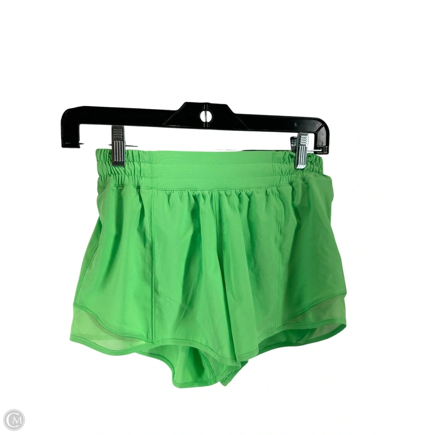 Athletic Shorts By Lululemon In Green, Size: 4