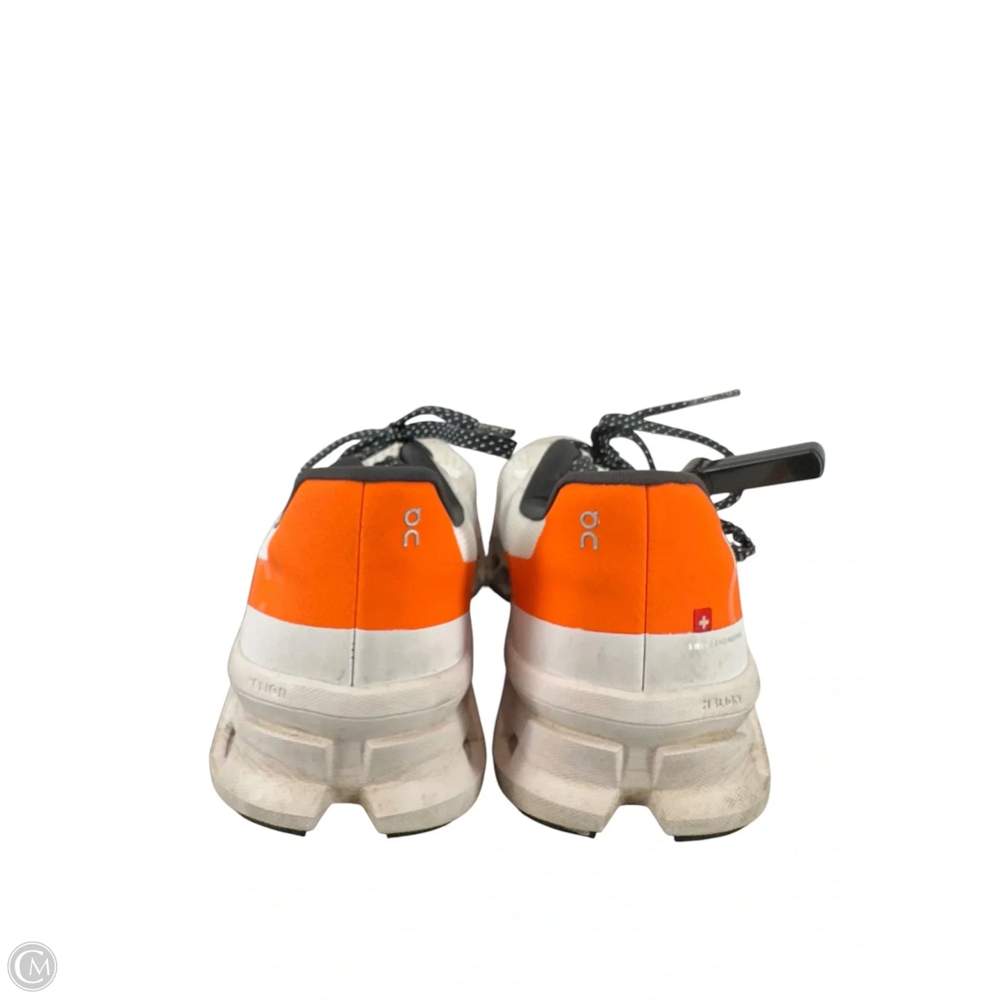Shoes Athletic By On Cloud In Orange & White, Size: 8.5