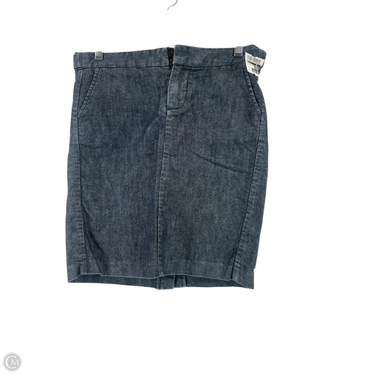 Skirt Mini & Short By Gap In Blue Denim, Size: 2