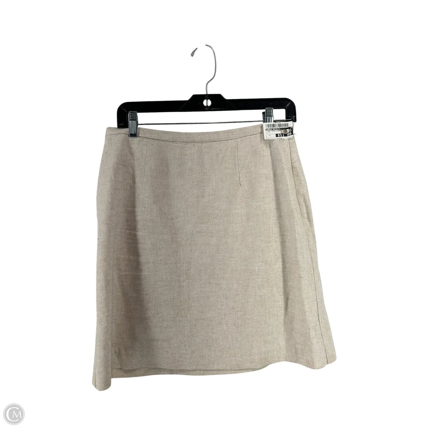 Skirt Mini & Short By Banana Republic In Beige, Size: 4
