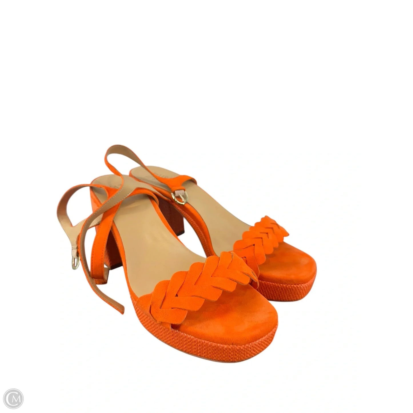 Shoes Heels Block By Naturalizer In Orange, Size: 10