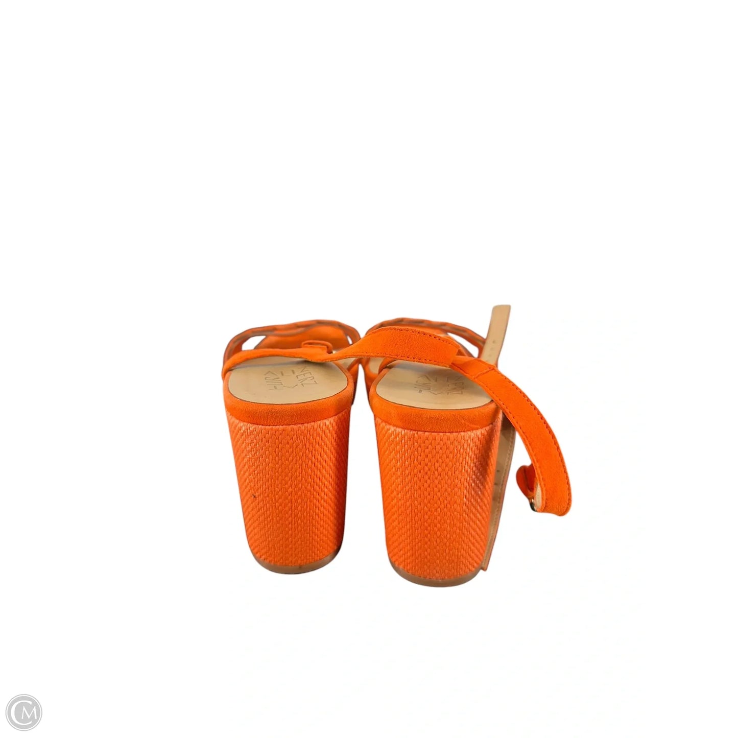 Shoes Heels Block By Naturalizer In Orange, Size: 10