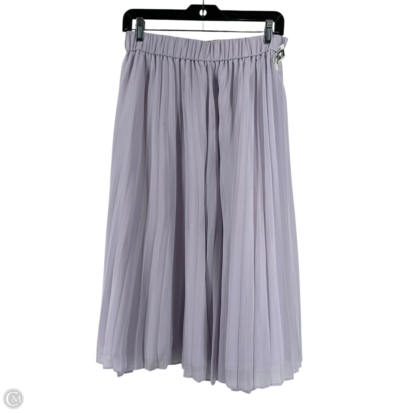 Skirt Midi By Ann Taylor In Purple, Size: Sp