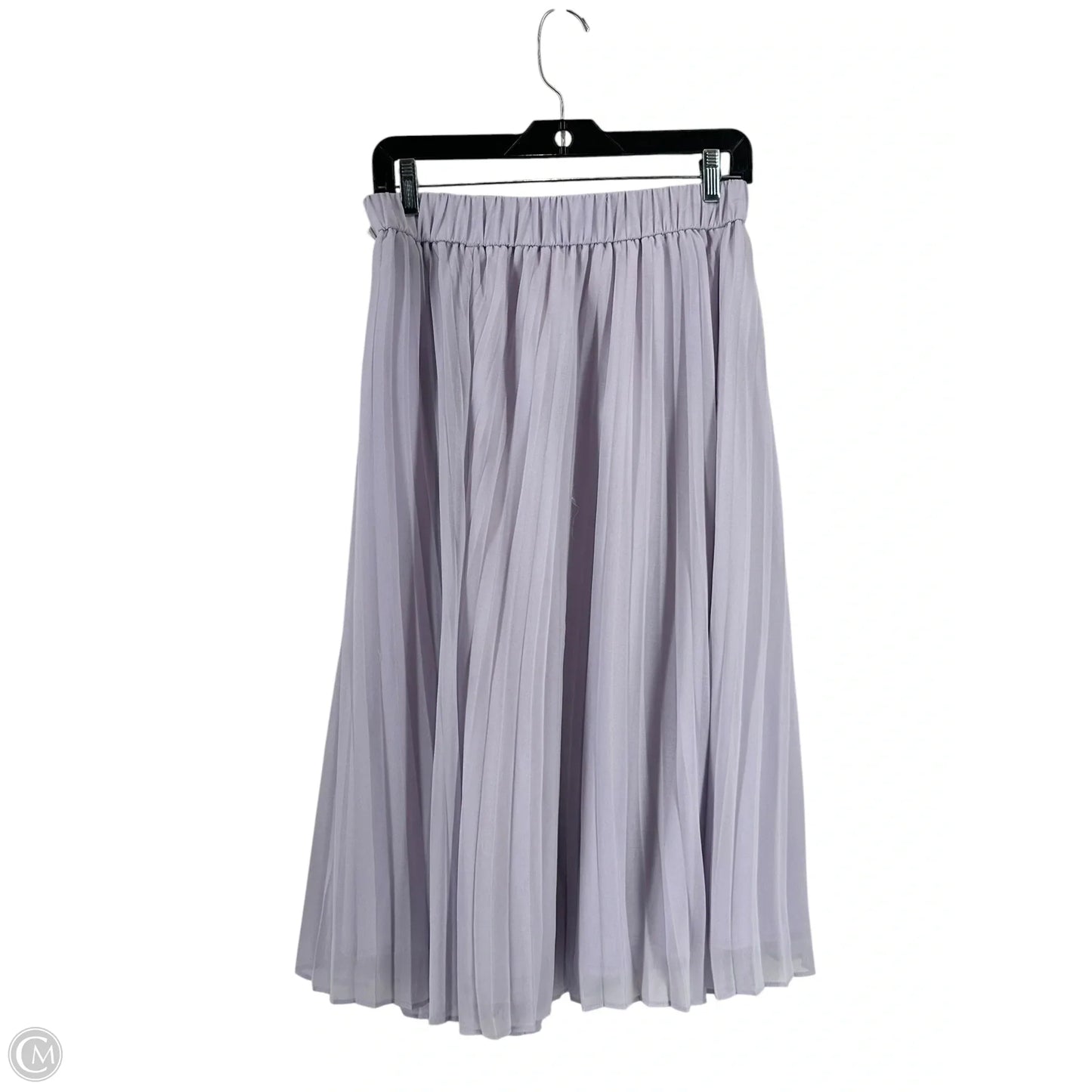 Skirt Midi By Ann Taylor In Purple, Size: Sp