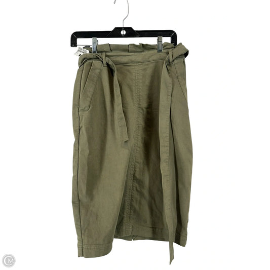 Skirt Midi By Banana Republic In Green, Size: 0