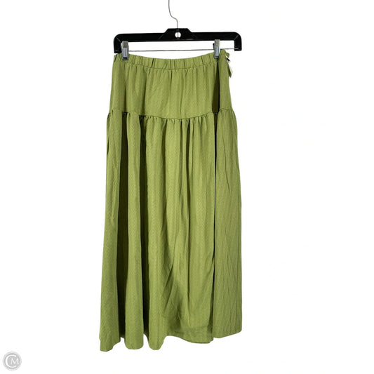 Skirt Maxi By Clothes Mentor In Green, Size: S