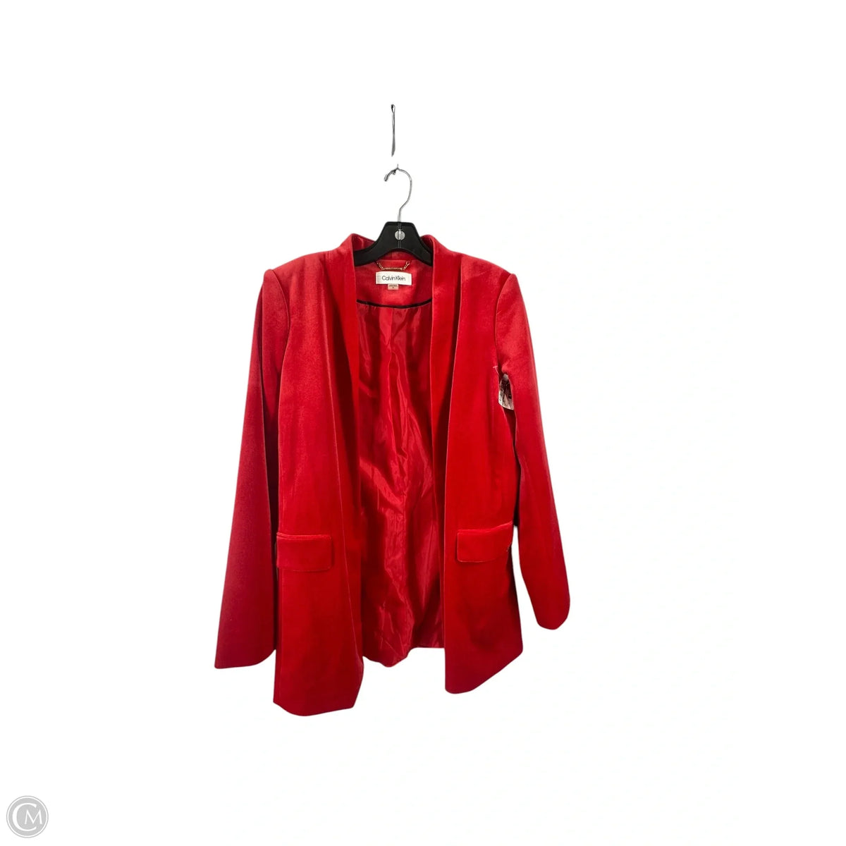 Blazer By Calvin Klein In Red, Size: 12