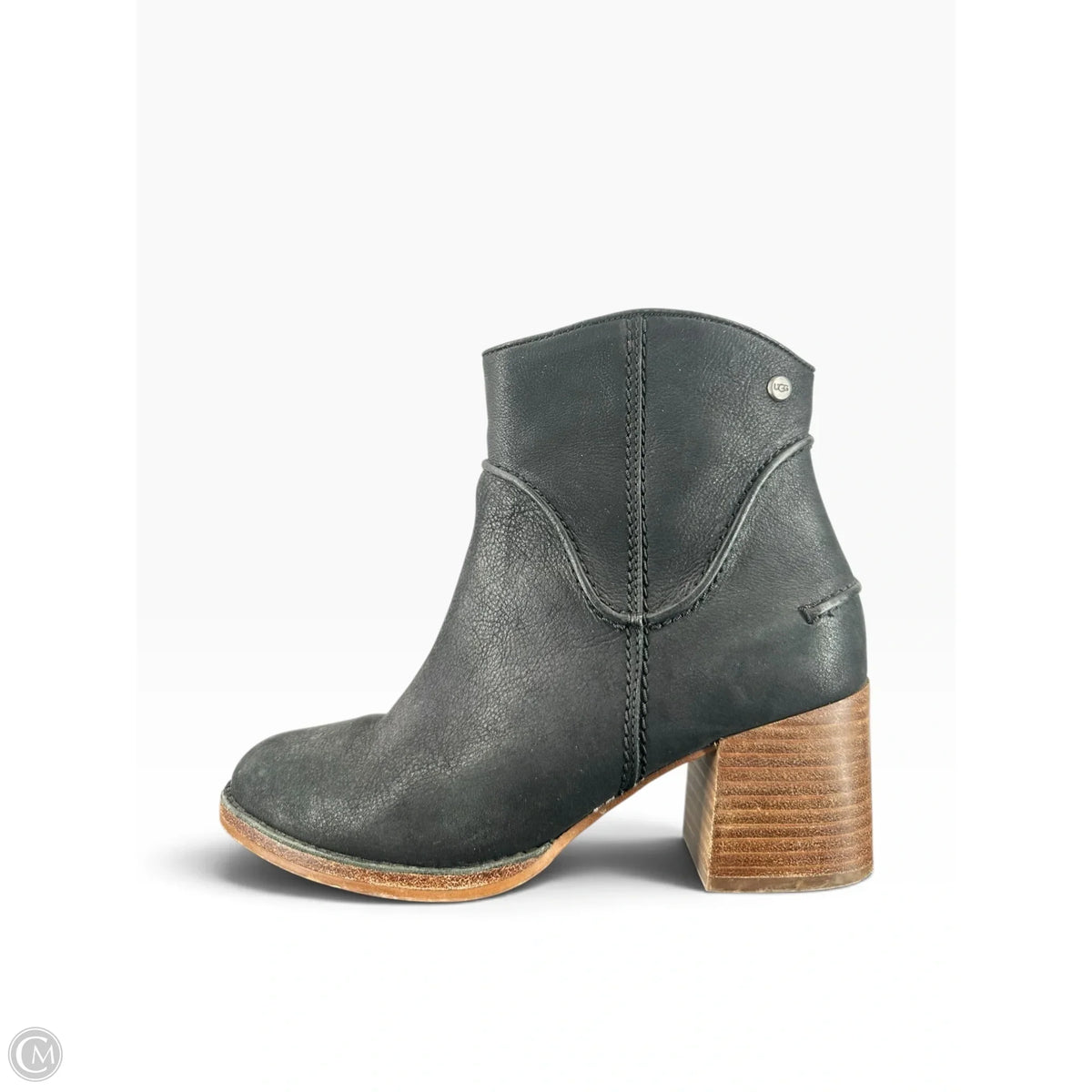 Boots Designer By Ugg In Black, Size: 6.5
