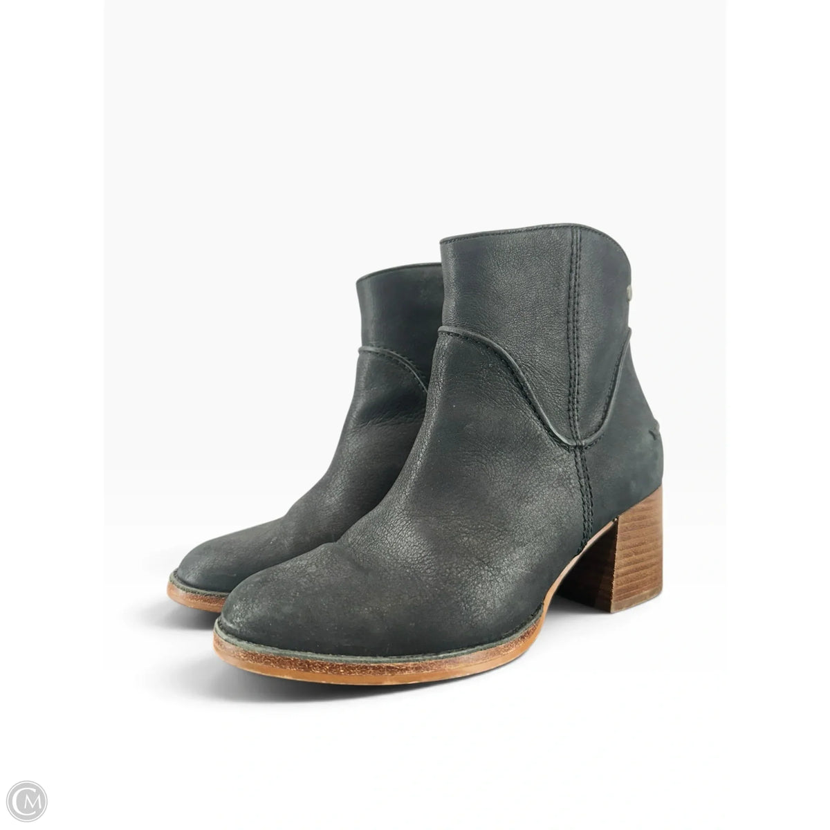 Boots Designer By Ugg In Black, Size: 6.5