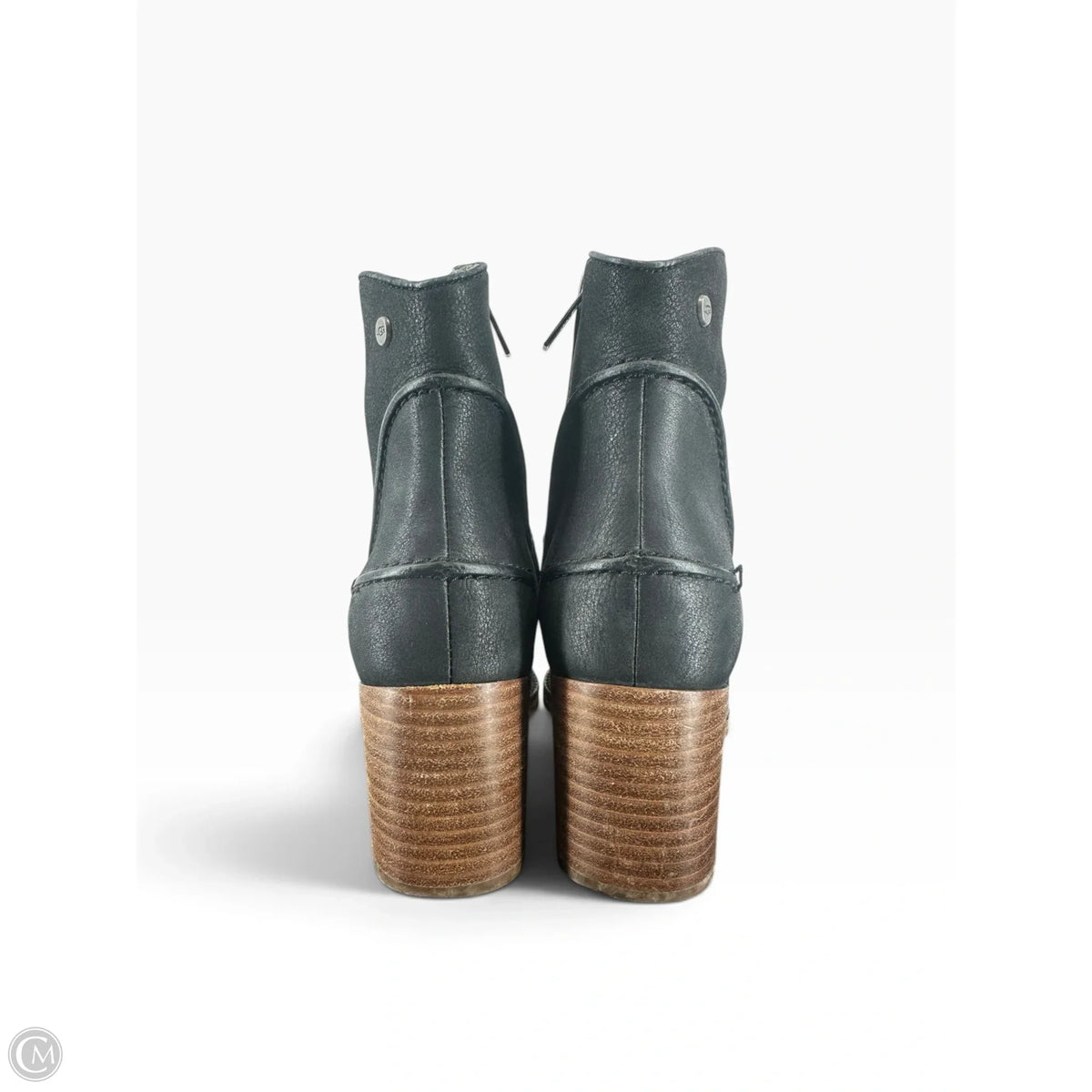 Boots Designer By Ugg In Black, Size: 6.5