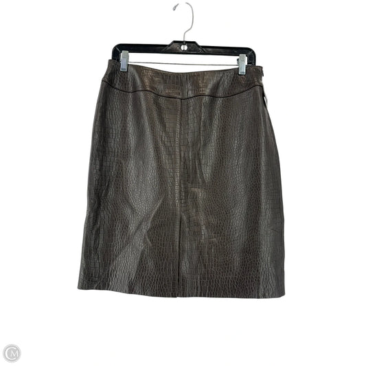 Skirt Mini & Short By Anne Klein In Brown, Size: 10p