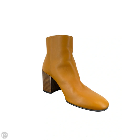 Boots Designer By Stuart Weitzman In Brown, Size: 8.5