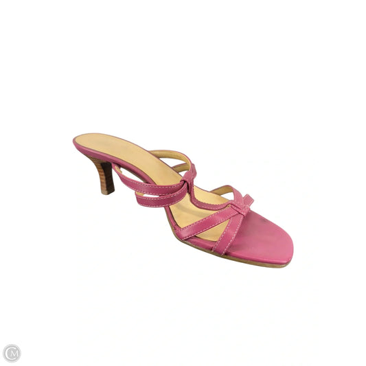 Shoes Heels Kitten By Ann Taylor In Purple, Size: 6