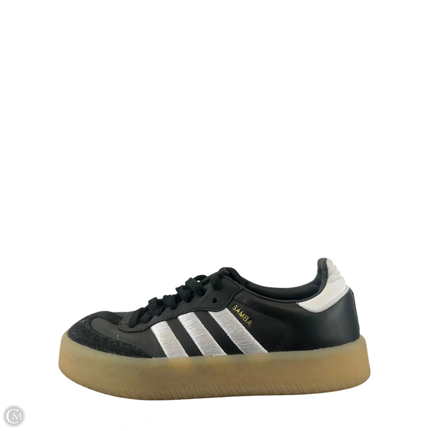 Shoes Sneakers By Adidas In Black & White, Size: 6.5