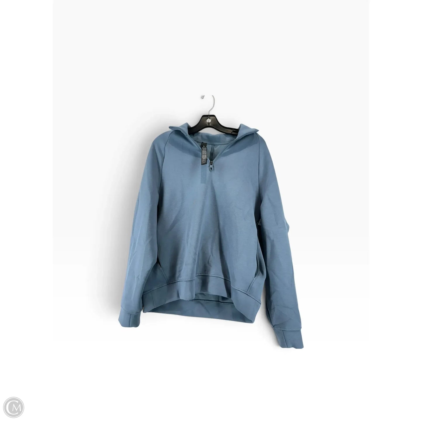 Athletic Jacket By Lululemon In Blue, Size: S
