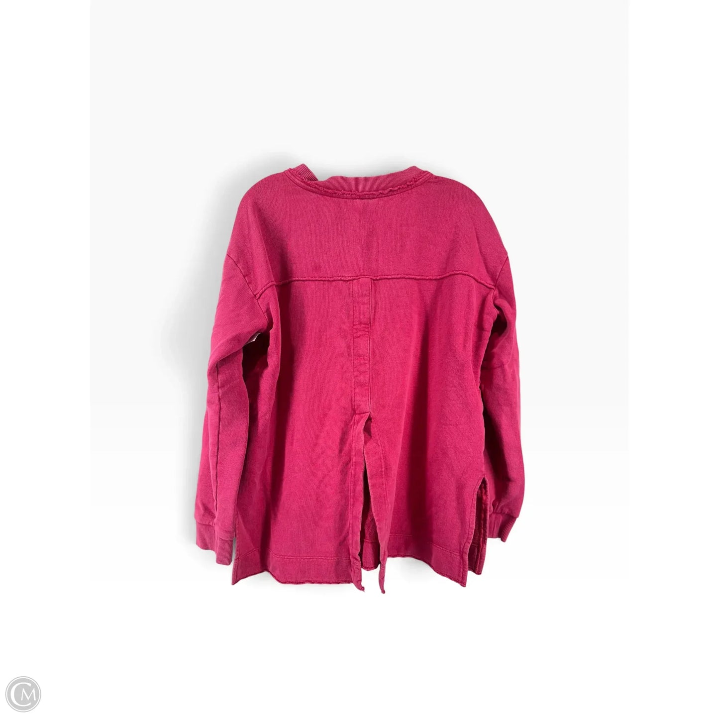 Top Long Sleeve By Pilcro In Pink, Size: L