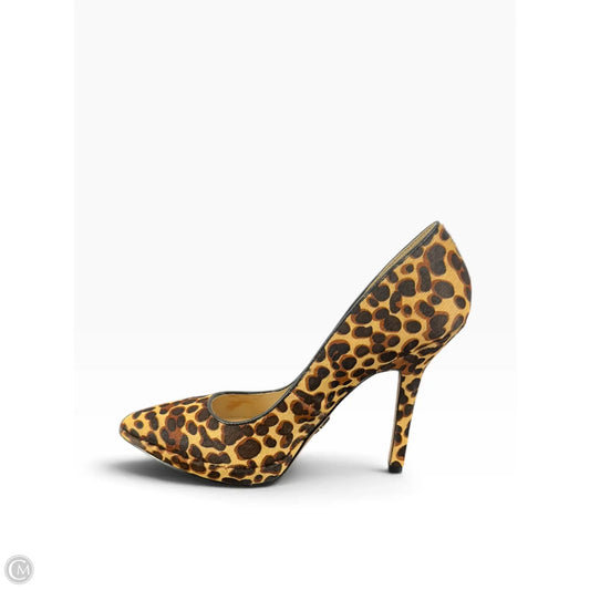 Shoes Heels Stiletto By Nine West In Animal Print, Size: 9.5