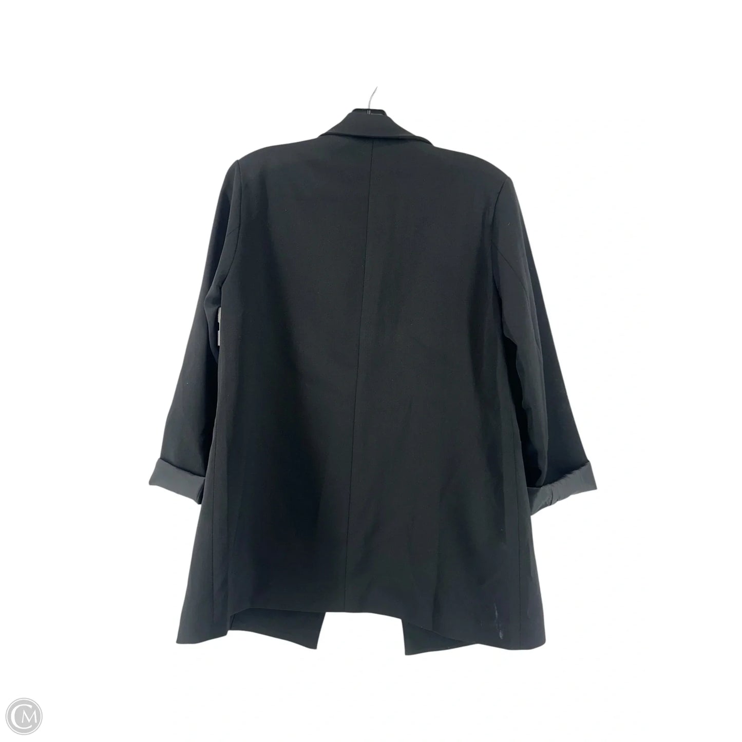 Blazer By Clothes Mentor In Black, Size: L