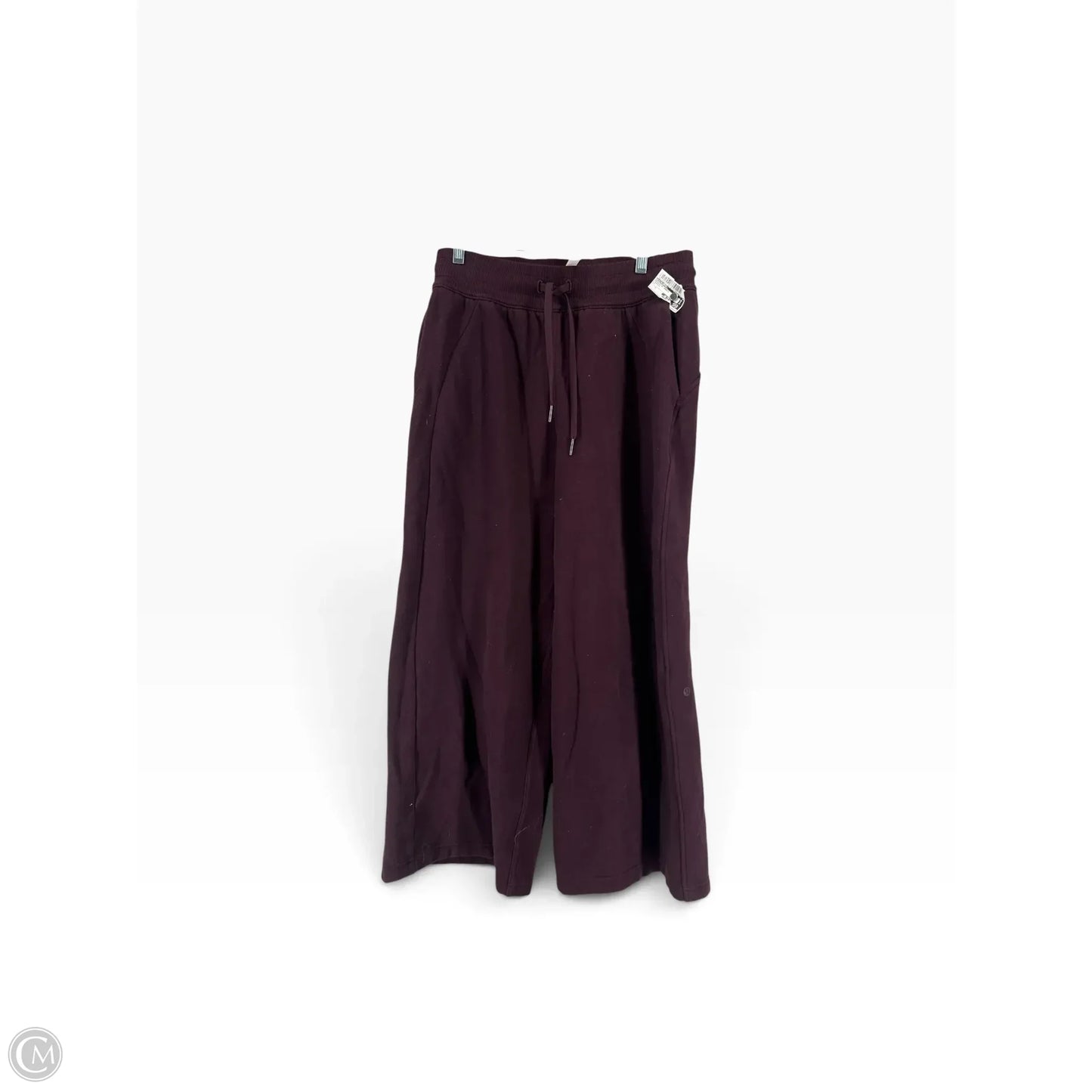 Athletic Pants By Lululemon In Maroon, Size: M