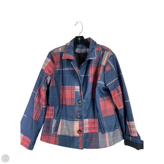 Blazer By Clothes Mentor In Multi-colored, Size: Xl
