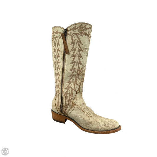 Boots Western By Clothes Mentor In White, Size: 9