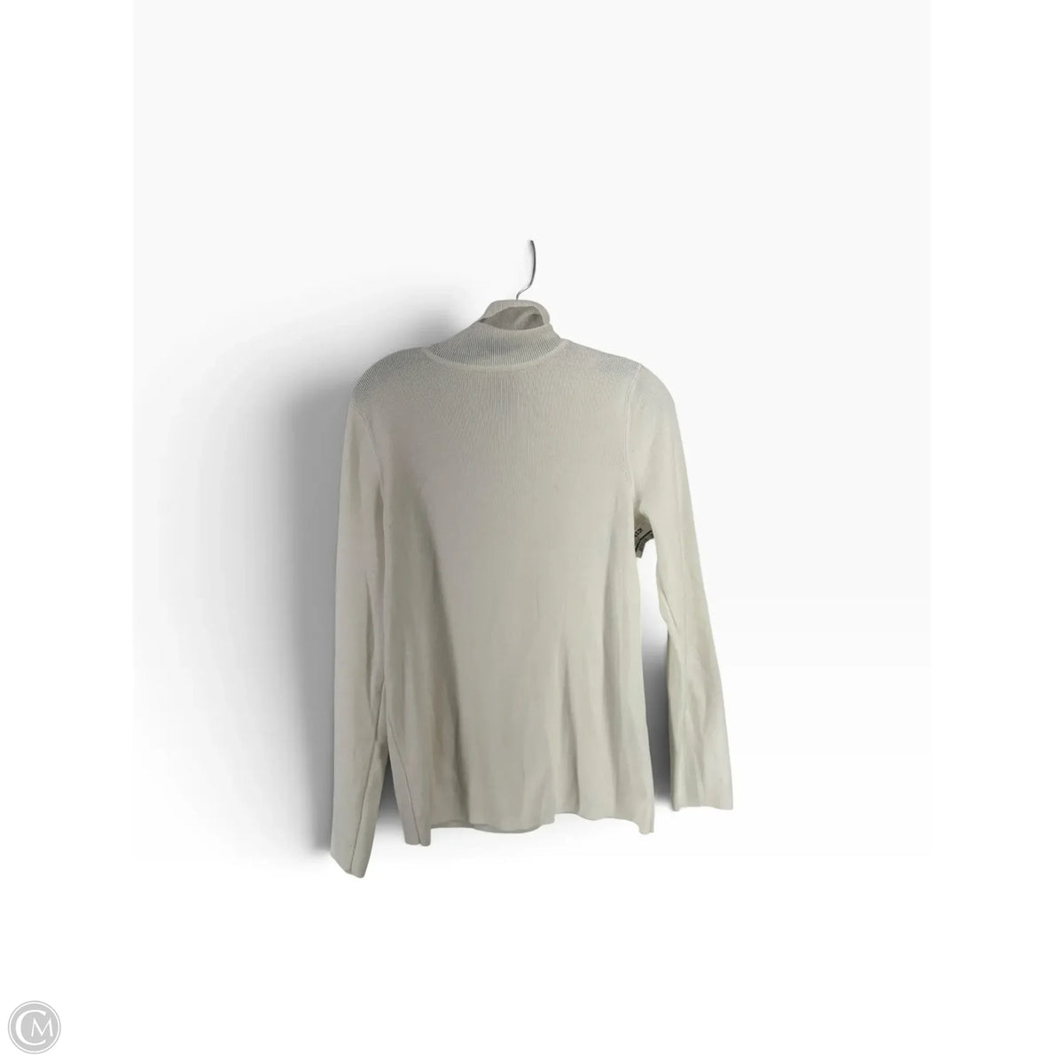 Top Long Sleeve By Chicos In White, Size: 2