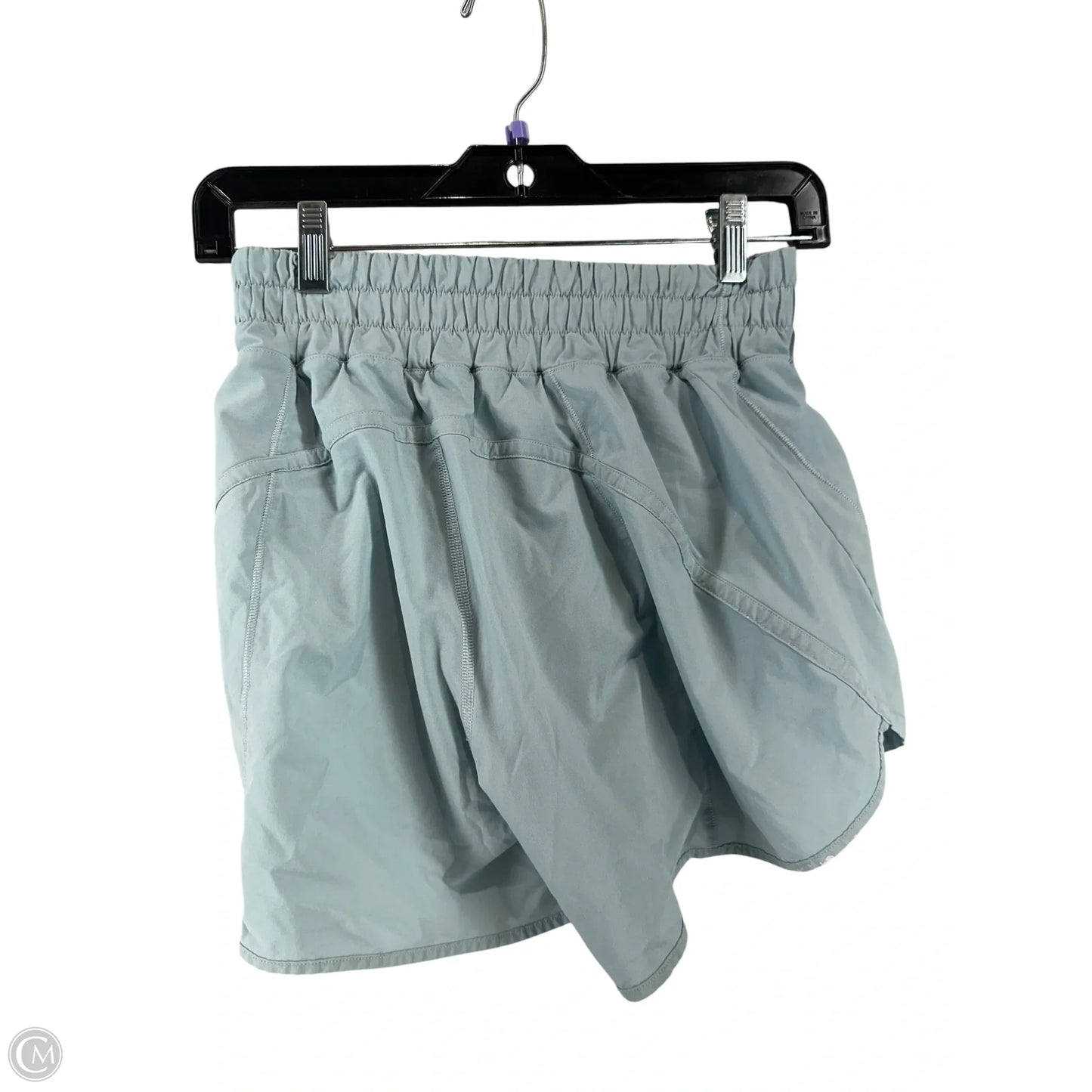 Athletic Shorts By Lululemon In Blue, Size: 6