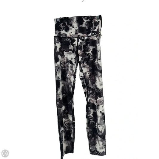 Athletic Leggings By Lululemon In Floral Print, Size: 4