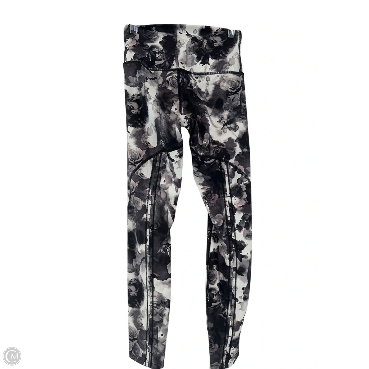 Athletic Leggings By Lululemon In Floral Print, Size: 4