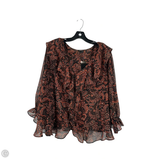 Top Long Sleeve By Torrid In Multi-colored, Size: 2