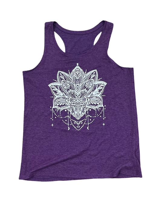 Top Sleeveless By Clothes Mentor In Purple, Size:L