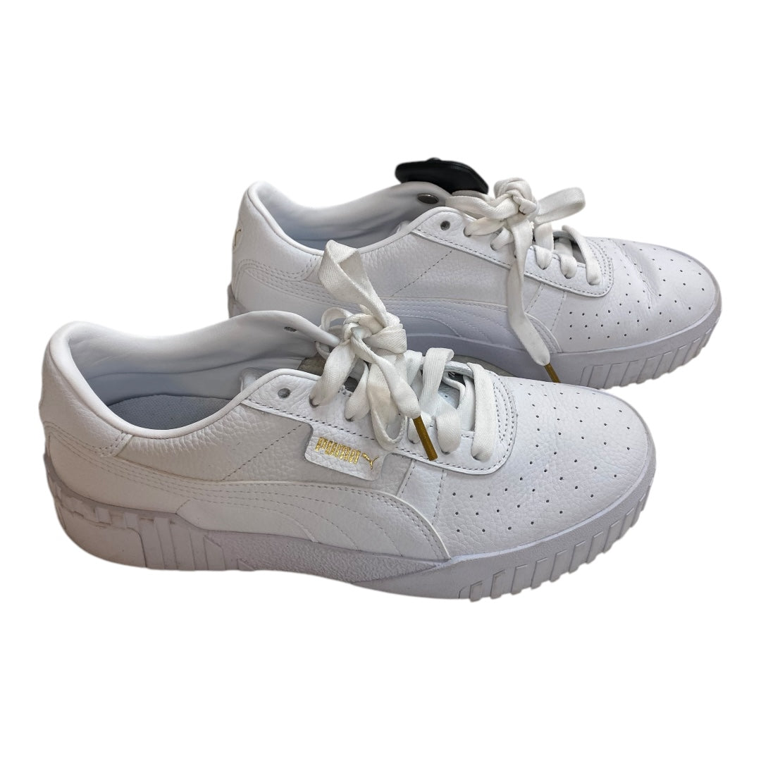 Shoes Athletic By Puma In White, Size:9