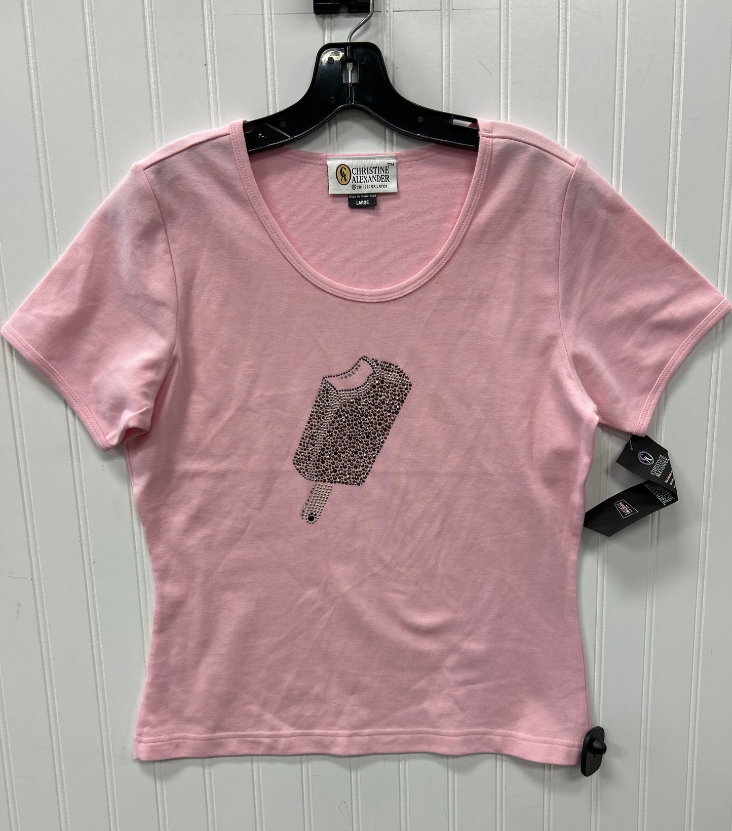 Top Ss By Christine Alexander In Pink, Size:L