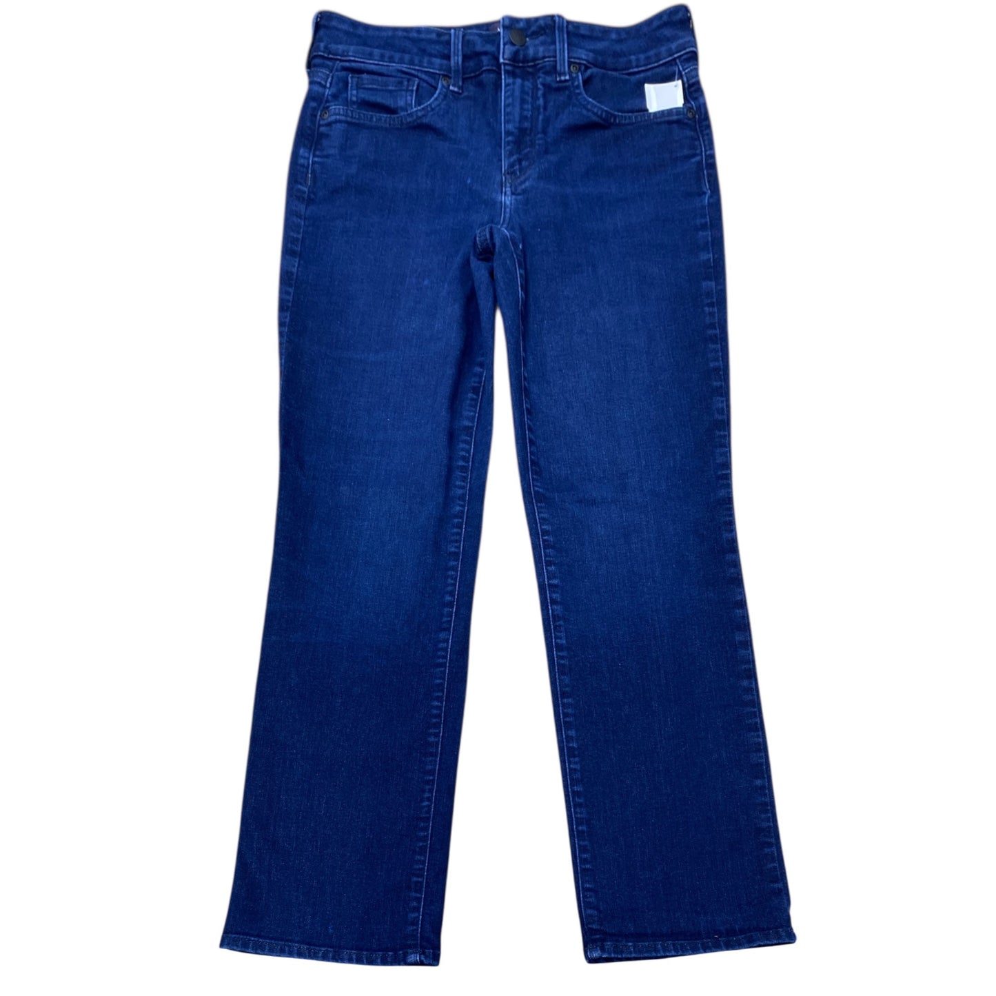 Jeans Straight By Not Your Daughters Jeans In Blue Denim, Size:6P