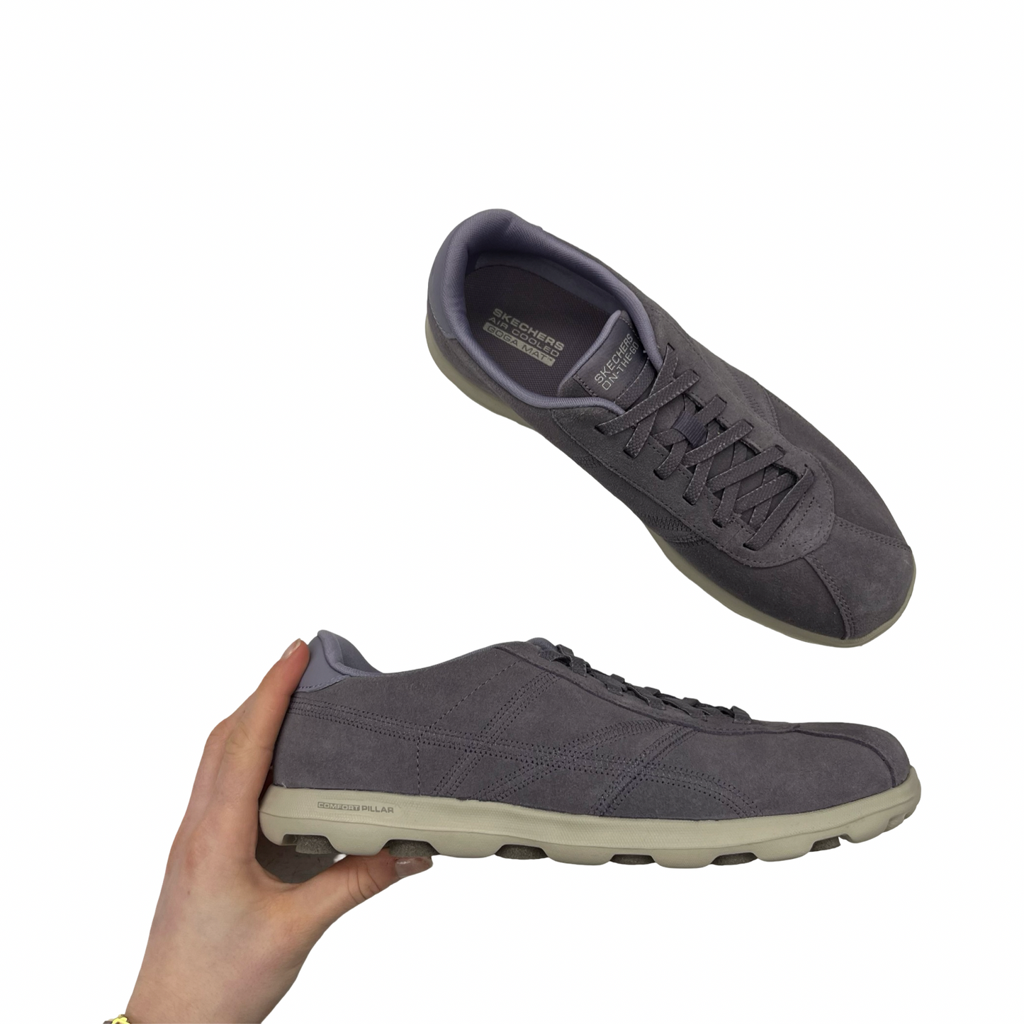Shoes Sneakers By Skechers In Purple, Size:8
