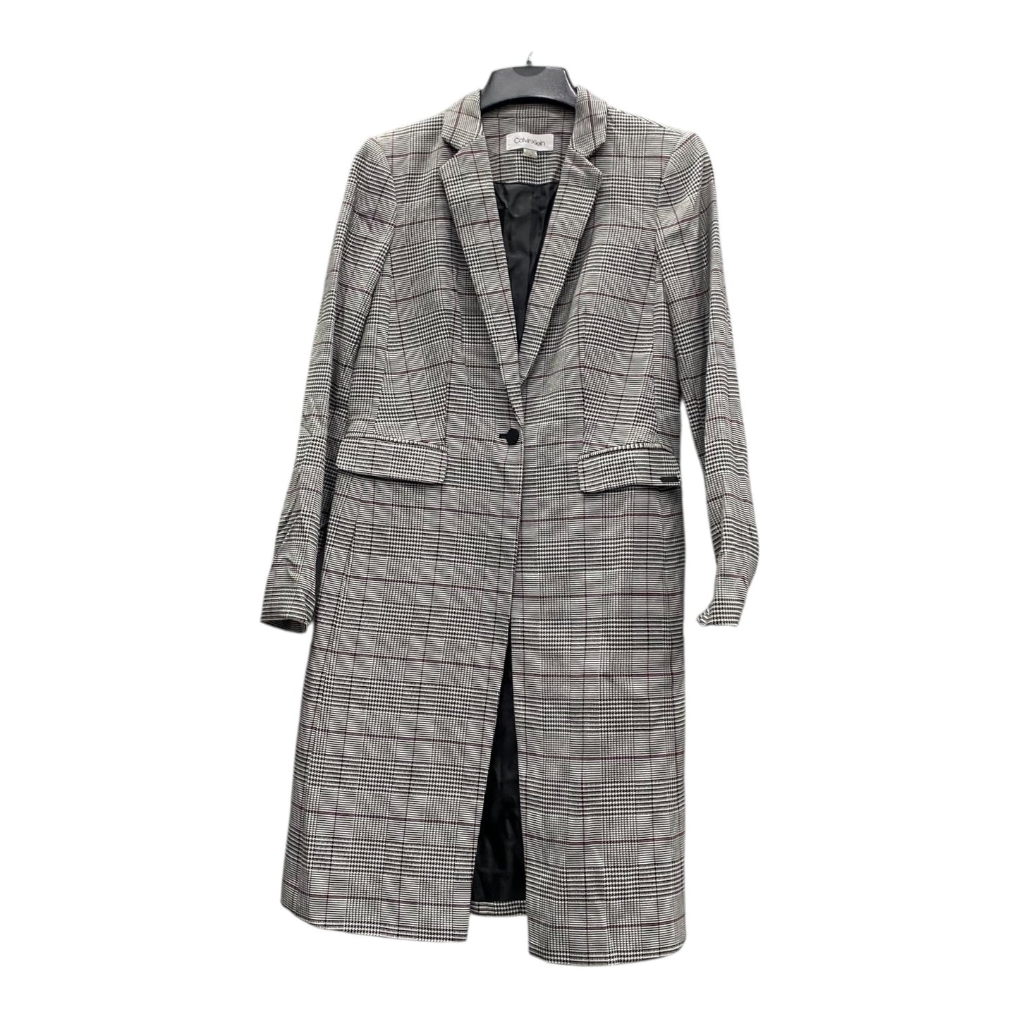 Jacket Other By Calvin Klein In Black & Cream, Size:S