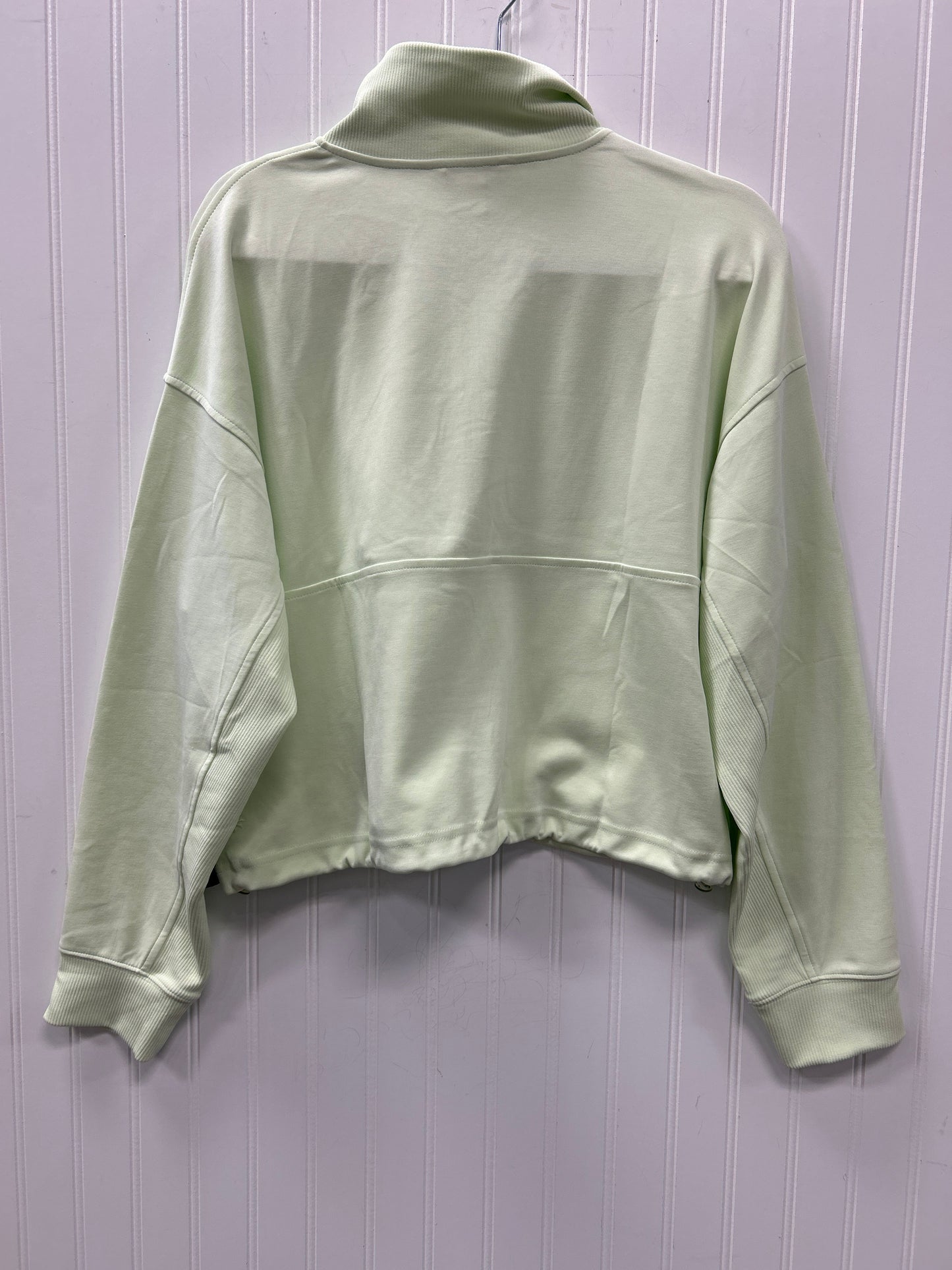 Athletic Jacket By Athleta In Green, Size:L