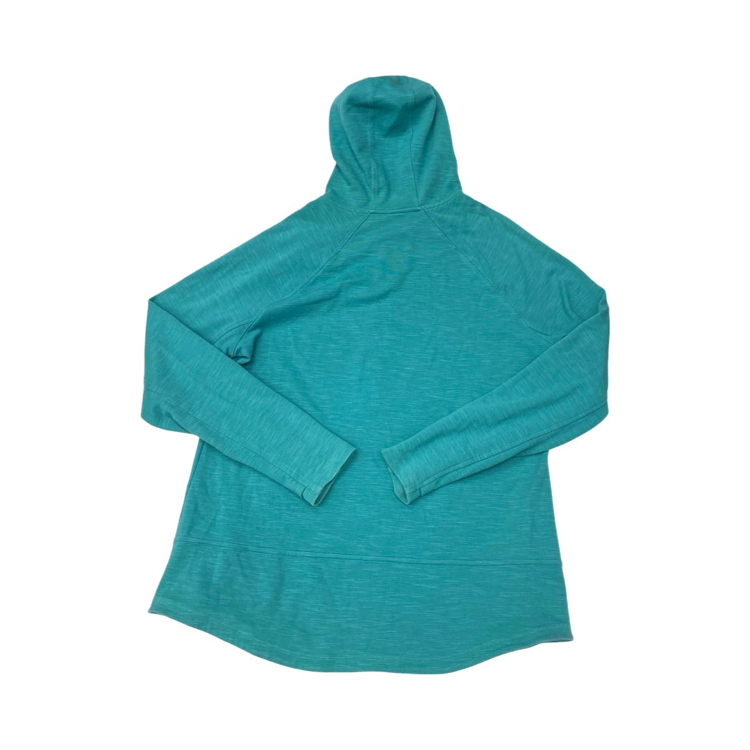 Athletic Top Ls Hoodie By L.L. Bean In Green, Size:Xl