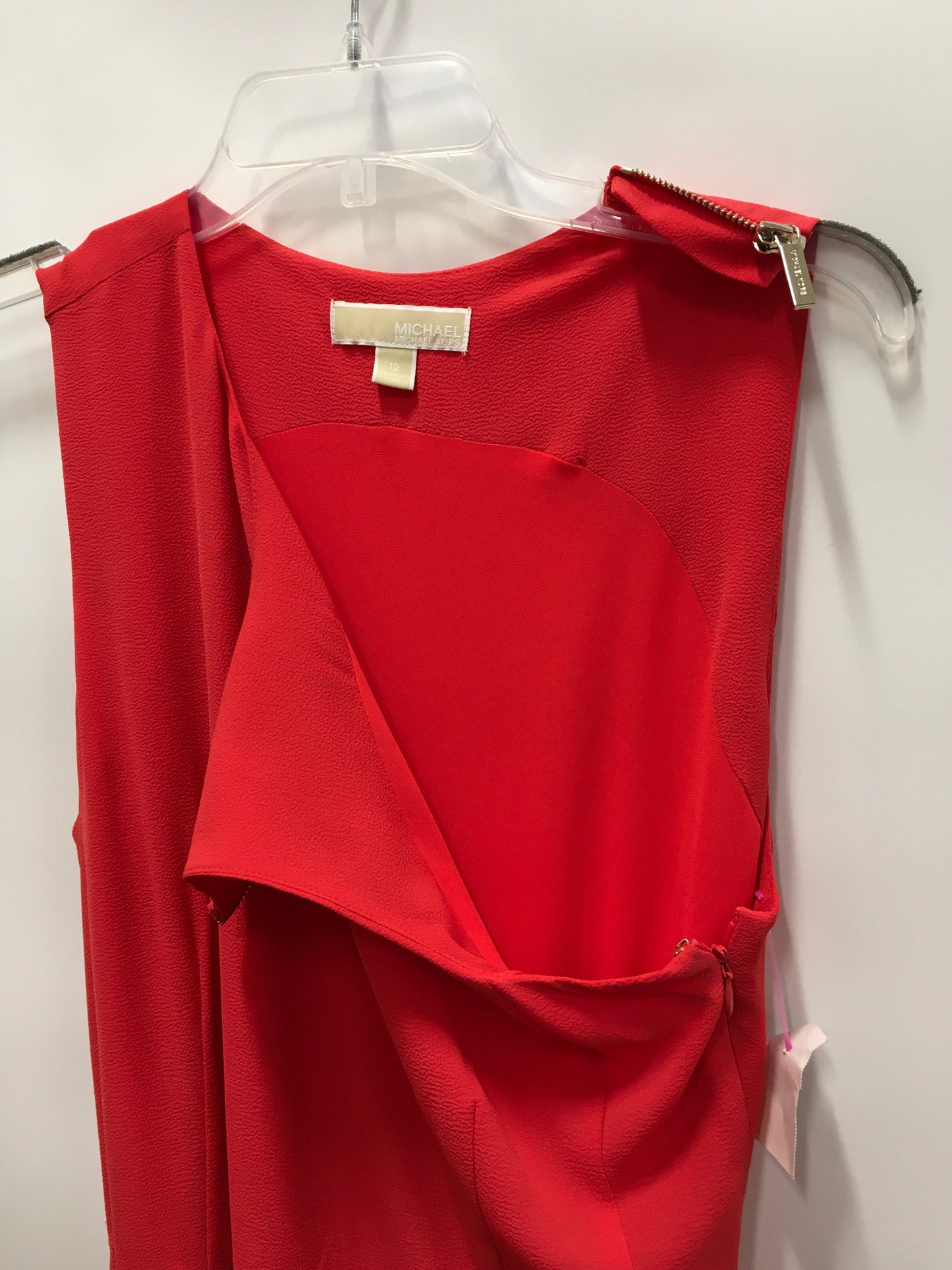 Red Jumpsuit Michael By Michael Kors, Size 12
