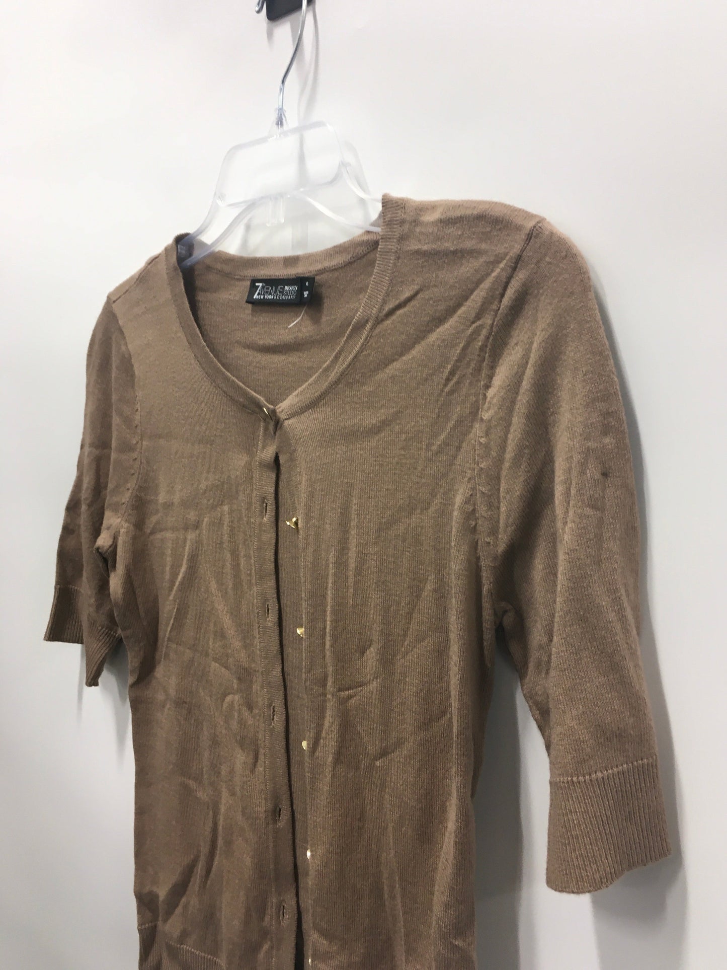 Brown Cardigan New York And Co, Size Xs