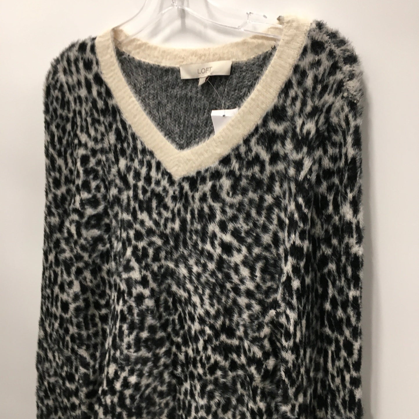 Animal Print Sweater Loft, Size S